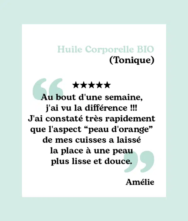 Huile Corporelle BIO So Aroma (Tonique))